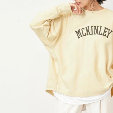 "MCKINLEY"スウェットプルオーバー　YELLOW No.5