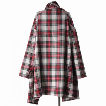 wool brend check drape C/D　OFF WHITE No.5