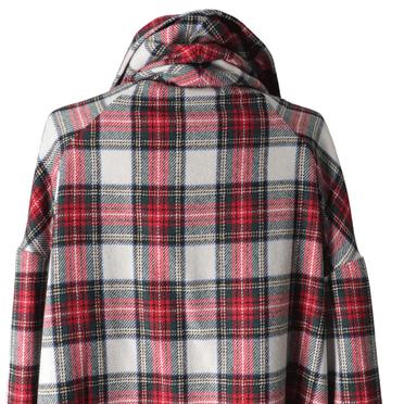 wool brend check drape C/D　OFF WHITE No.9