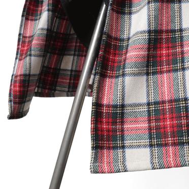 wool brend check drape C/D　OFF WHITE No.11