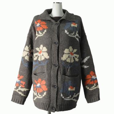 MIDIUMISOLID flower C/D　GRAY No.1