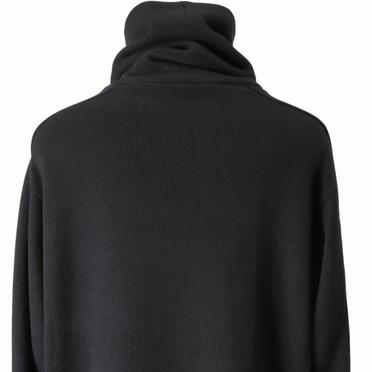 Turtle Neck Knit Pullover　BLACK No.9