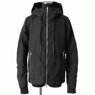 Nylon Hoodie Blouson　BLACK No.1