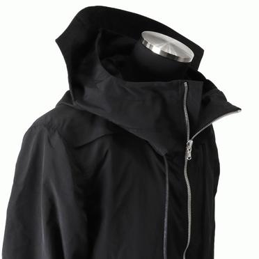 Nylon Hoodie Blouson　BLACK No.9