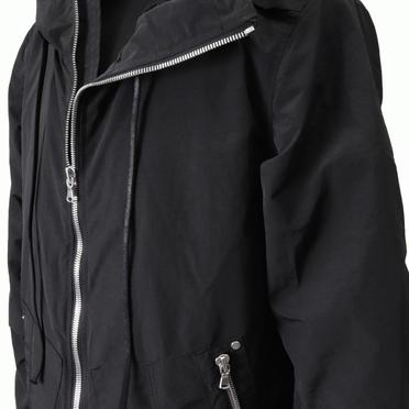 Nylon Hoodie Blouson　BLACK No.11