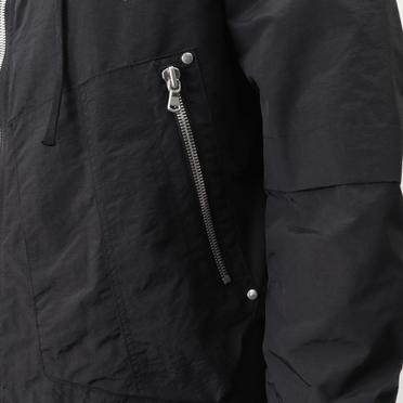 Nylon Hoodie Blouson　BLACK No.12