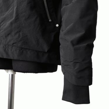 Nylon Hoodie Blouson　BLACK No.13