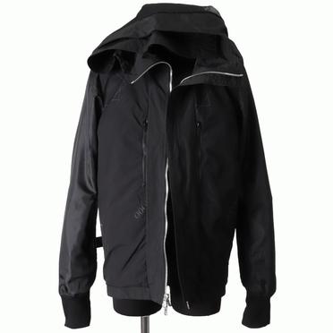 Nylon Hoodie Blouson　BLACK No.15