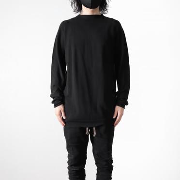 Crew Neck Pullover　BLACK No.13