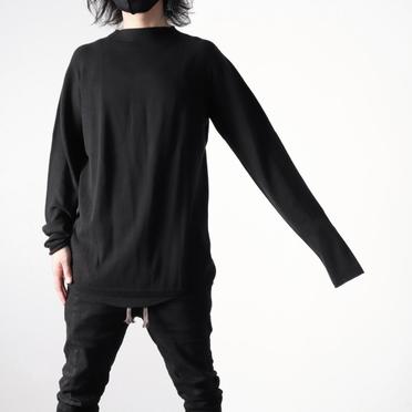 Crew Neck Pullover　BLACK No.19