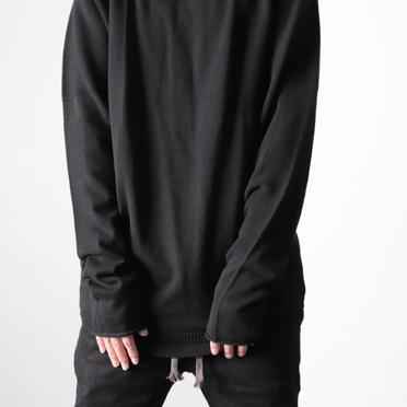 Crew Neck Pullover　BLACK No.21