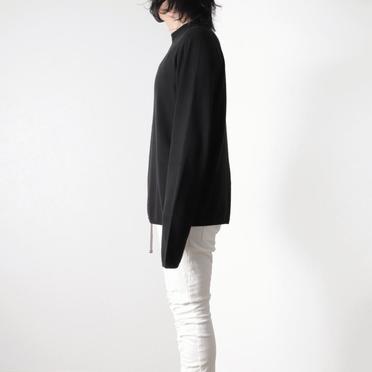 Mock Neck Pullover　BLACK No.15