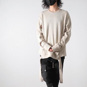 Crew Neck Knit Pullover　IVORY No.20
