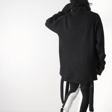 Turtle Neck Knit Pullover　BLACK No.22