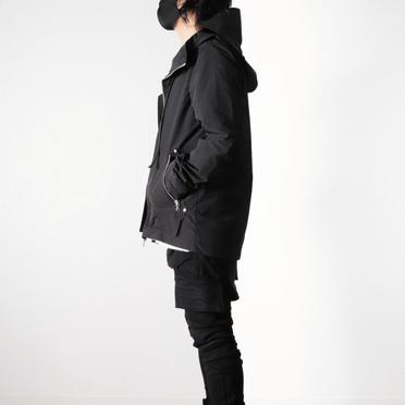 Nylon Hoodie Blouson　BLACK No.19