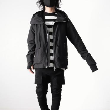 Nylon Hoodie Blouson　BLACK No.23