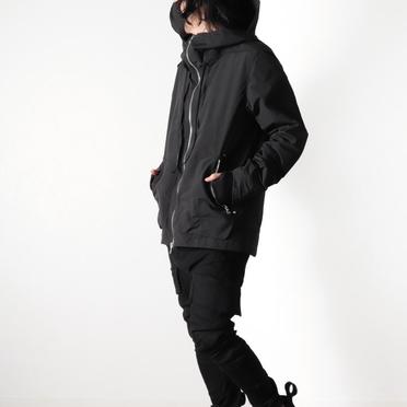 Nylon Hoodie Blouson　BLACK No.25