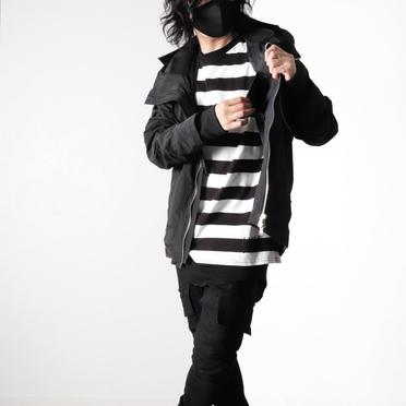 Nylon Hoodie Blouson　BLACK No.28