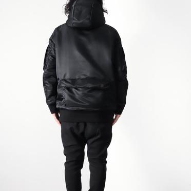 TACTICAL HOODIE　BLACK No.12