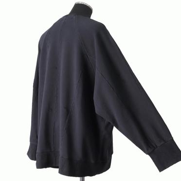 Damage Sweat Oversized Pullover　BLACK No.6