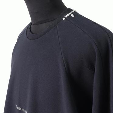 Damage Sweat Oversized Pullover　BLACK No.8