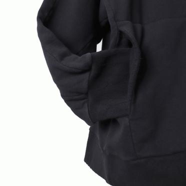 Damage Sweat Oversized Pullover　BLACK No.13