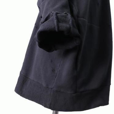 Damage Sweat Oversized Pullover　BLACK No.14