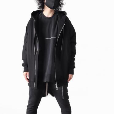 Damage Sweat Oversized Pullover　BLACK No.24