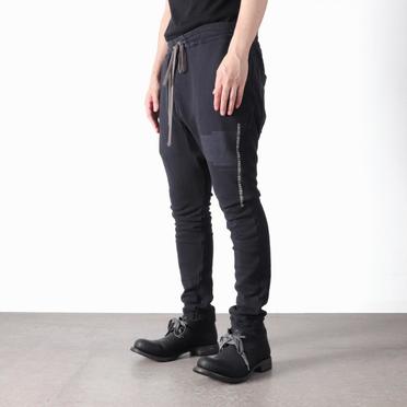 [SALE] 30%OFF　A.F ARTEFACT Damage Sweat Sarrouel Skinny　BLACK No.16