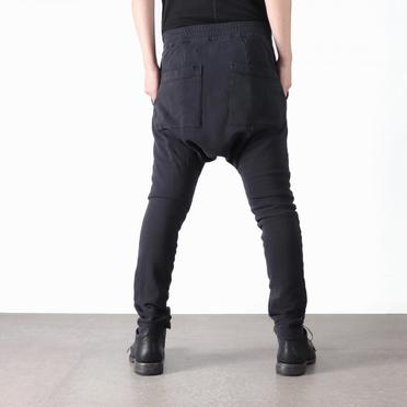 [SALE] 30%OFF　A.F ARTEFACT Damage Sweat Sarrouel Skinny　BLACK No.20