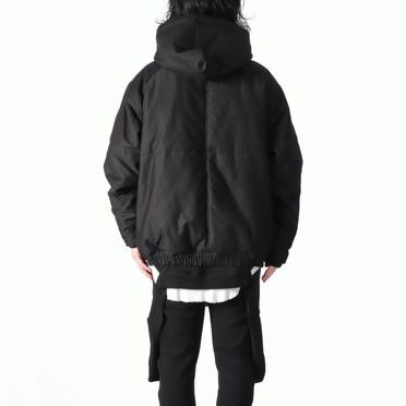 Hoodie Blouson　BLACK No.22