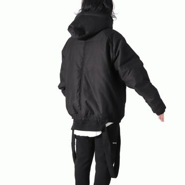 Hoodie Blouson　BLACK No.23