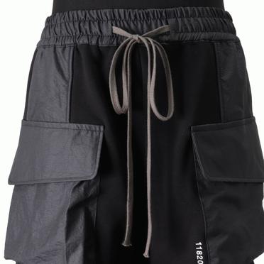 Cargo Sarrouel Bomber Heat Shorts　BLACK No.8