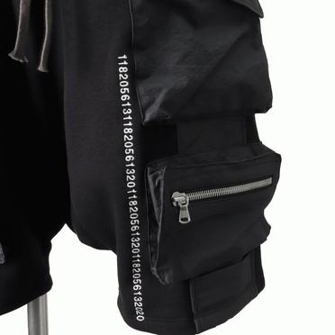 Cargo Sarrouel Bomber Heat Shorts　BLACK No.11