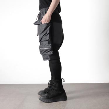 Cargo Sarrouel Bomber Heat Shorts　BLACK No.17