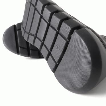 DRAPE BOOTS SNEAKERS　Burned Horse BLACK No.10
