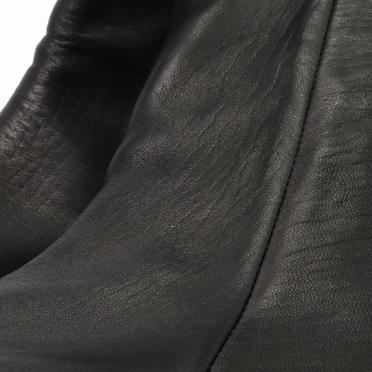 DRAPE BOOTS SNEAKERS　Burned Horse BLACK No.17