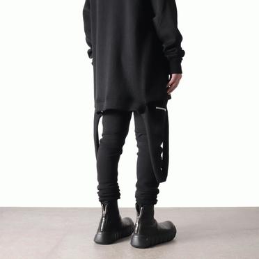 DRAPE BOOTS SNEAKERS　Burned Horse BLACK No.24