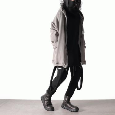 DRAPE BOOTS SNEAKERS　Burned Horse BLACK No.27