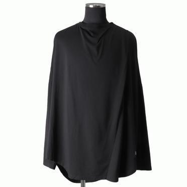 DRAPE LS T-SHIRTS　BLACK No.1