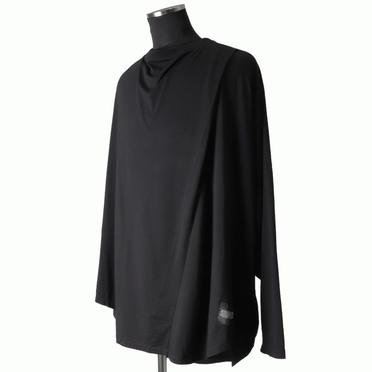 DRAPE LS T-SHIRTS　BLACK No.2