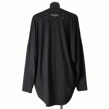 DRAPE LS T-SHIRTS　BLACK No.5