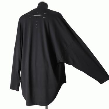 DRAPE LS T-SHIRTS　BLACK No.6