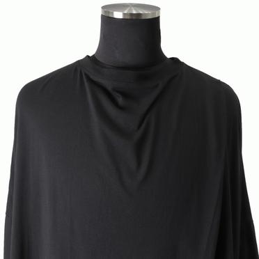 DRAPE LS T-SHIRTS　BLACK No.7