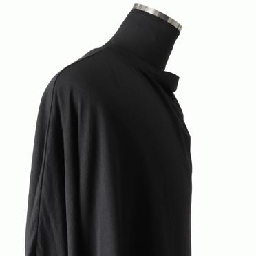 DRAPE LS T-SHIRTS　BLACK No.8