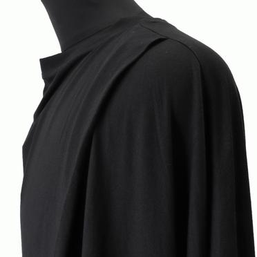 DRAPE LS T-SHIRTS　BLACK No.10