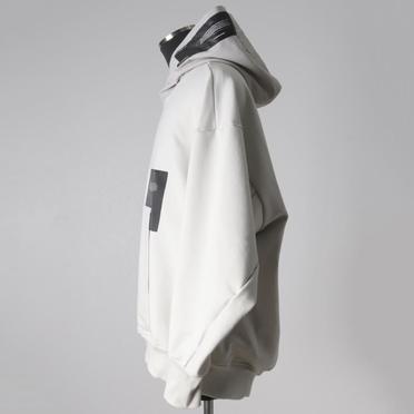 NYLON COMBO HOODED PARKA　LIGHT GRAY No.3