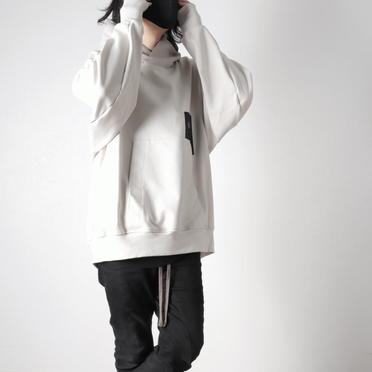 NYLON COMBO HOODED PARKA　LIGHT GRAY No.21