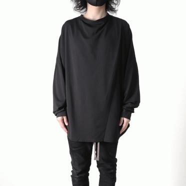 DRAPE LS T-SHIRTS　BLACK No.13