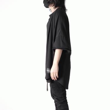 DRAPE LS T-SHIRTS　BLACK No.15